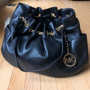 Michael Kors Leather Slouchy Tote
